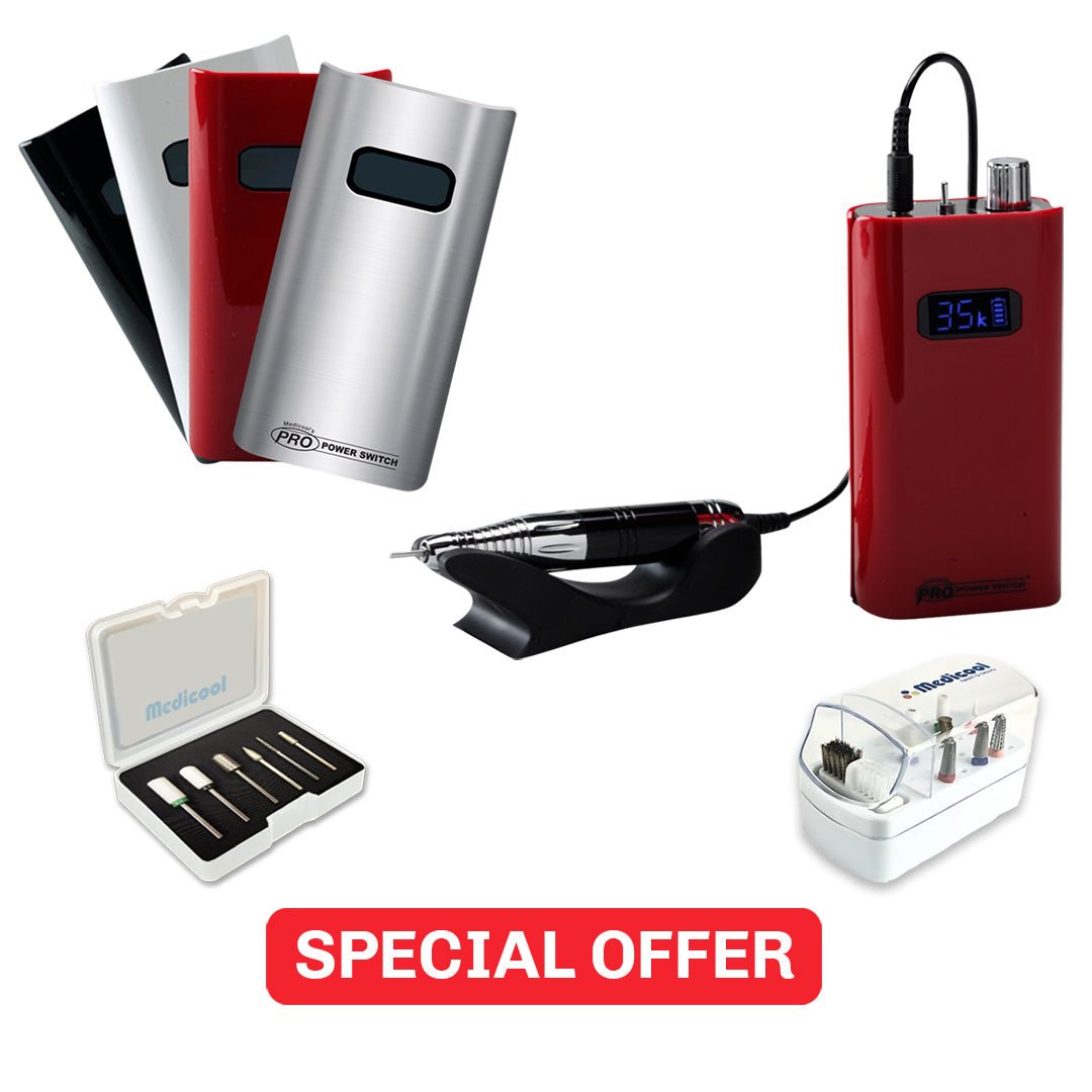 Medicool professional nail drills and Pro Bits