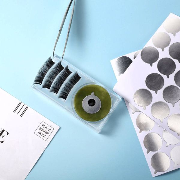 Foil glue holder stickers