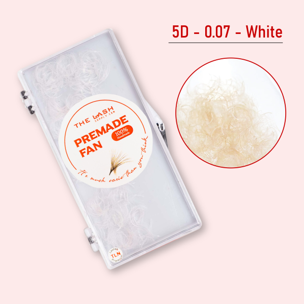 5D 0.07 - White Color - CC - 15mm