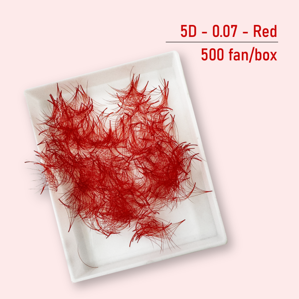 5D 0.07 - Red Color - CC - 14mm