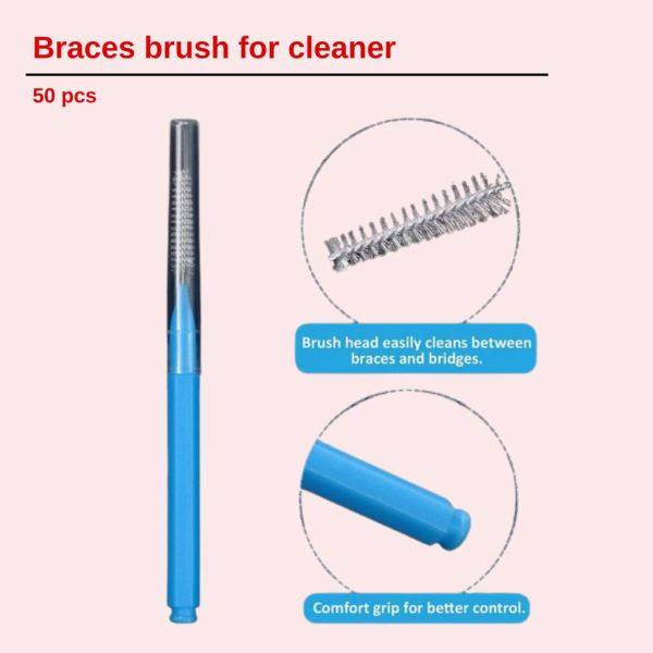 Interdental Brush for Braces (50pcs)