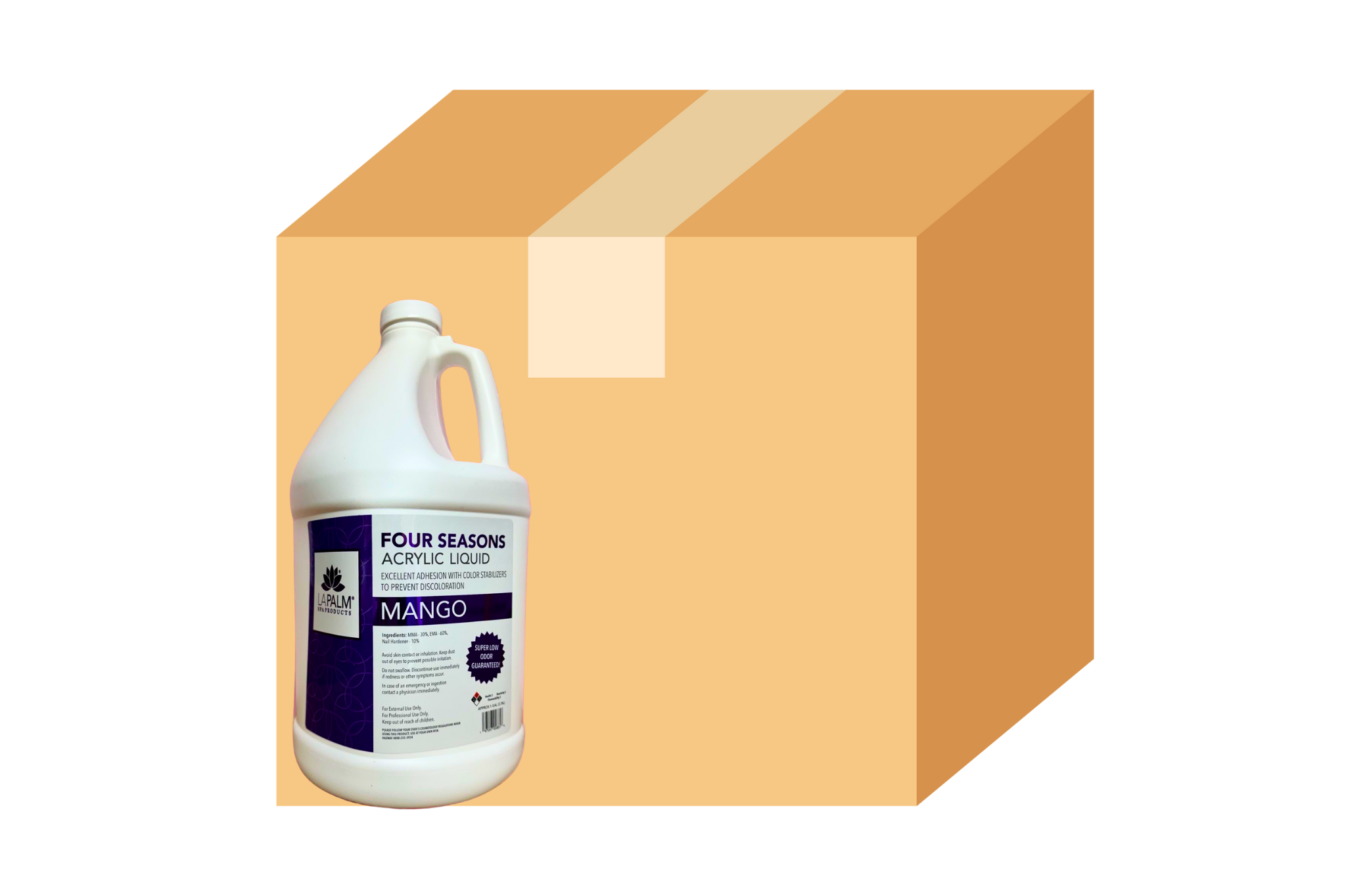 La Palm Mango Acrylic Solar Liquid - Case of 4