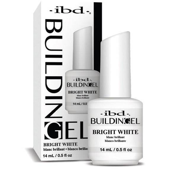 IBD Building Gel Bright White (Bottle) 0.5 oz