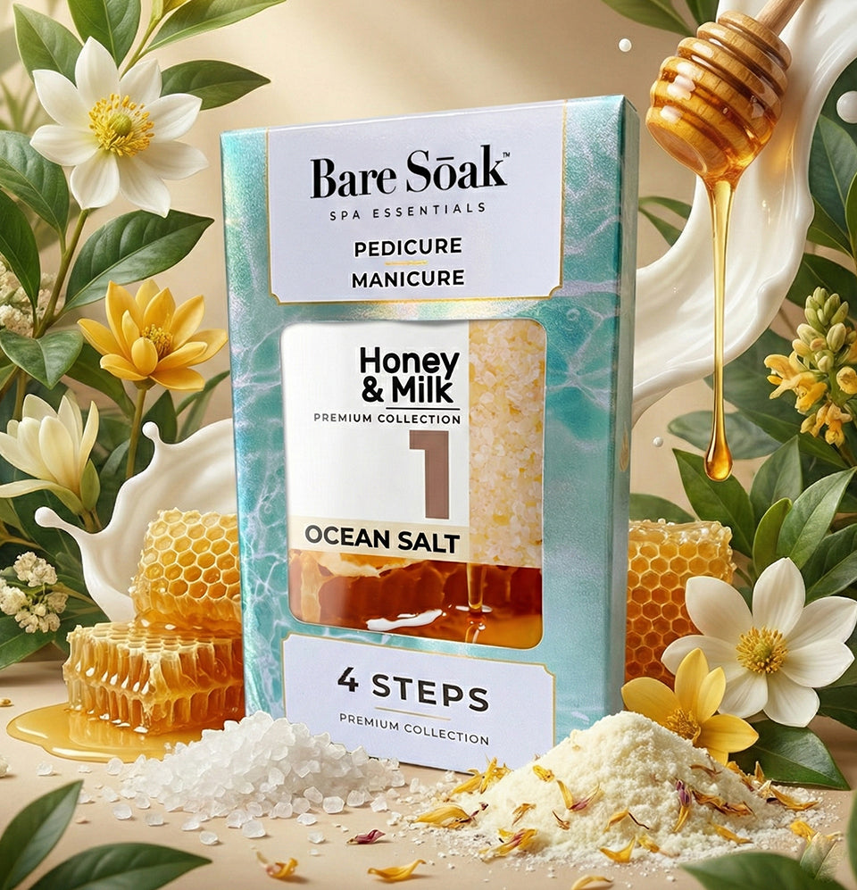 BareSoak 4 Steps Collagen - Honey & Milk - Master of 85 kits - New