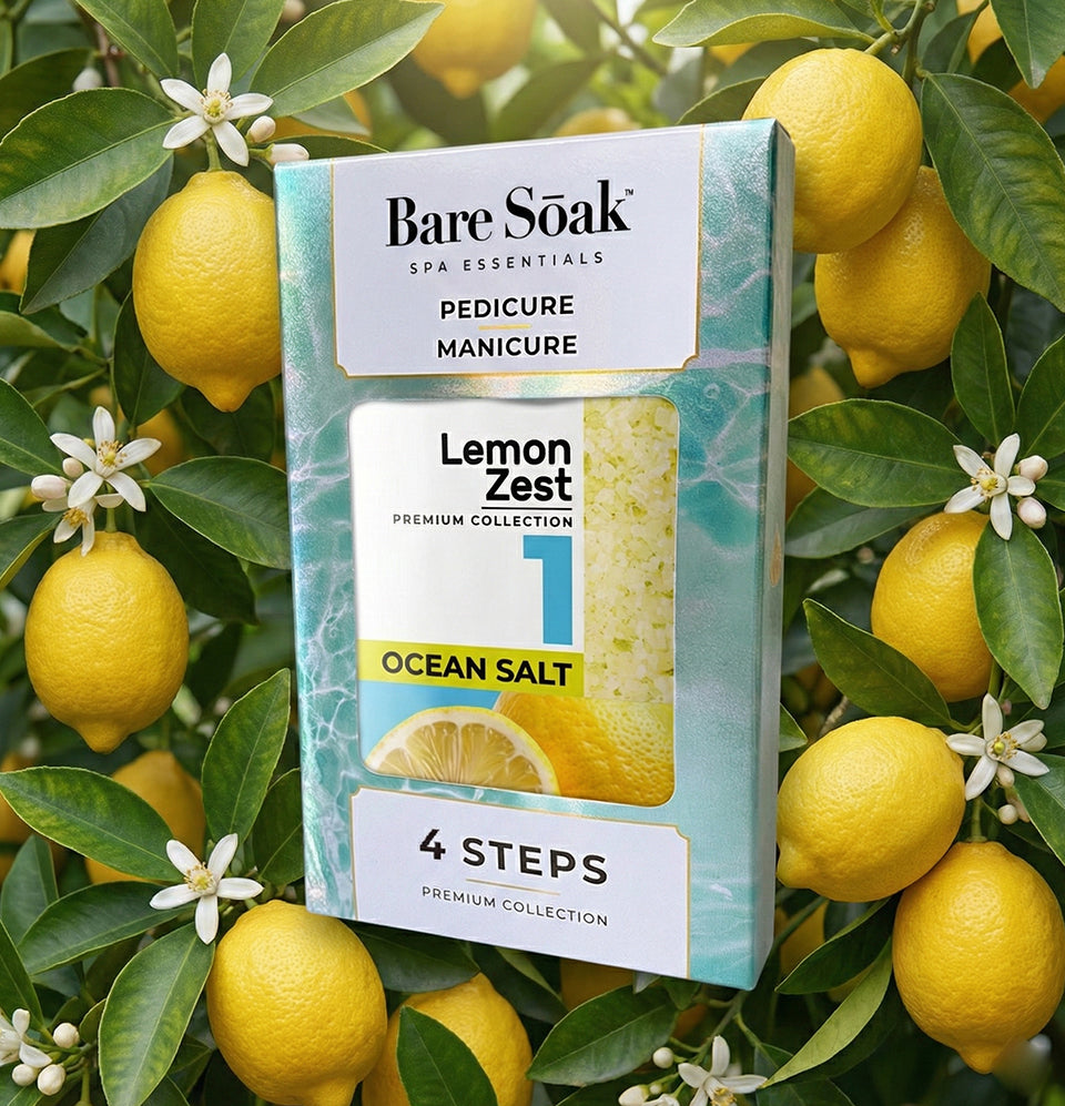 BareSoak 4 Steps Collagen - Lemon Zest - Master of 85 kits - New