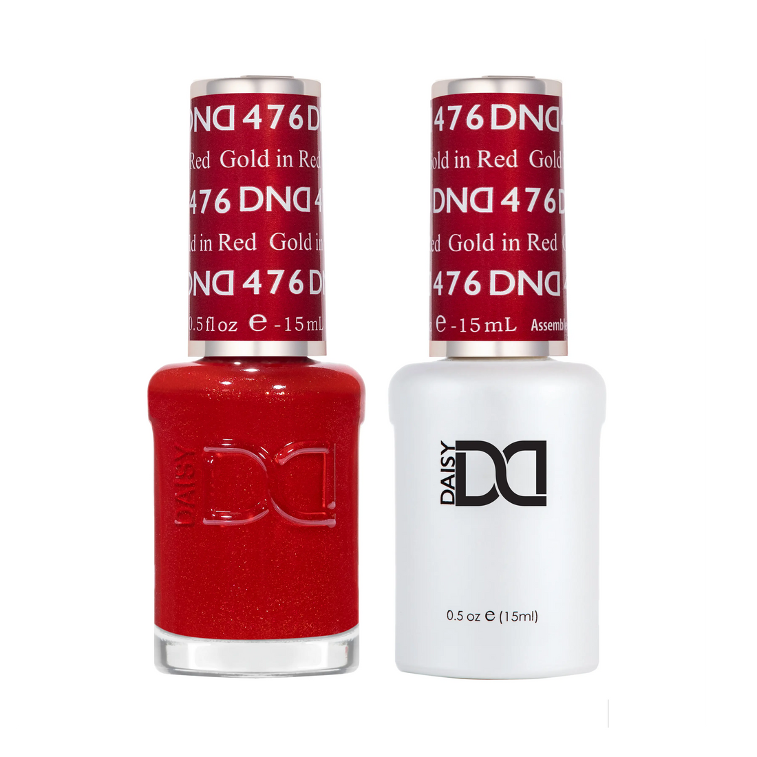 DND 476 Gold in Red