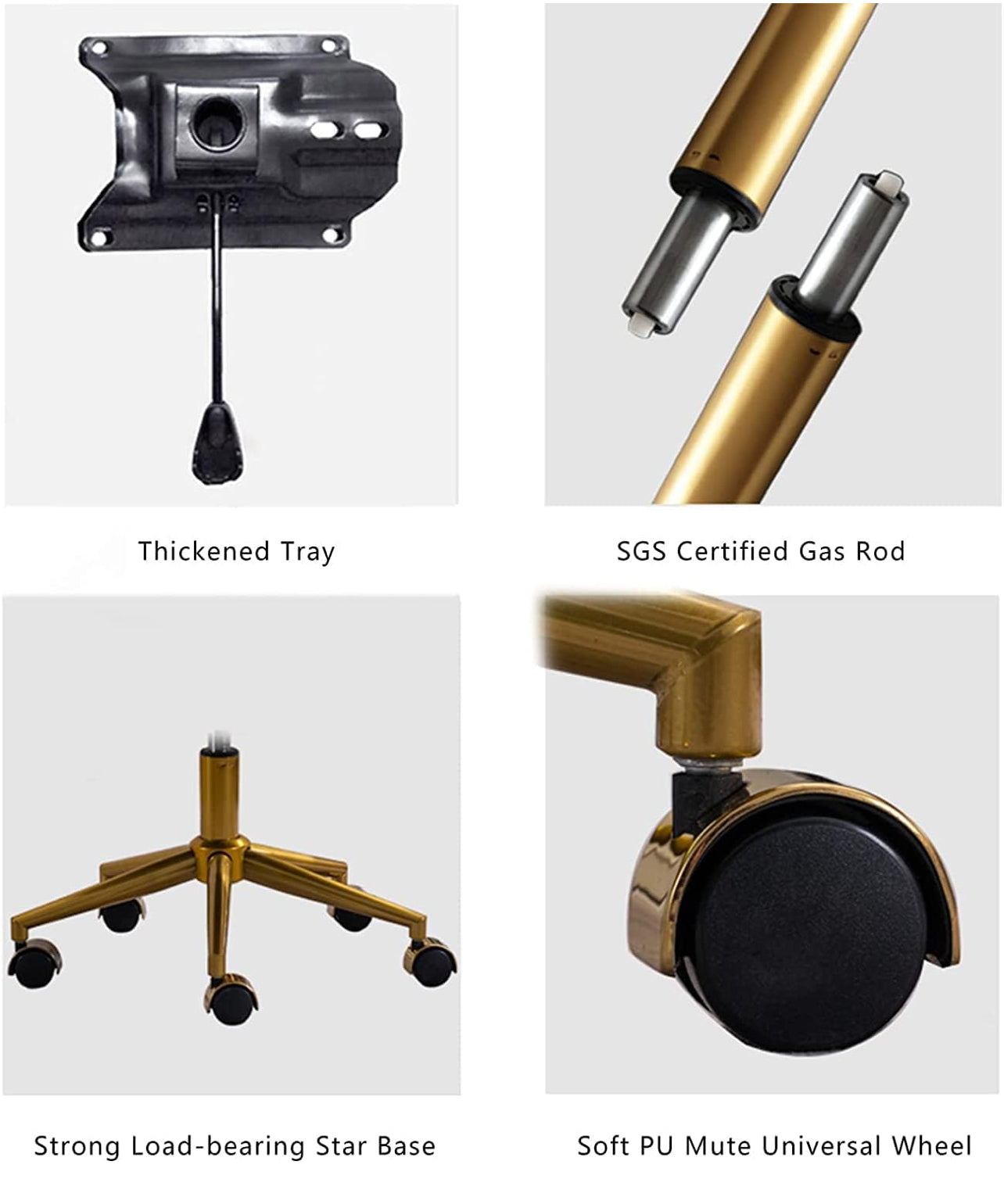 Ghế làm móng chân nhung cho khách hàng - Màu kem