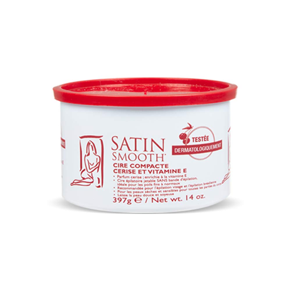 Satin Smooth Wild Cherry® Hard Wax with Vitamin E - 14.0 oz