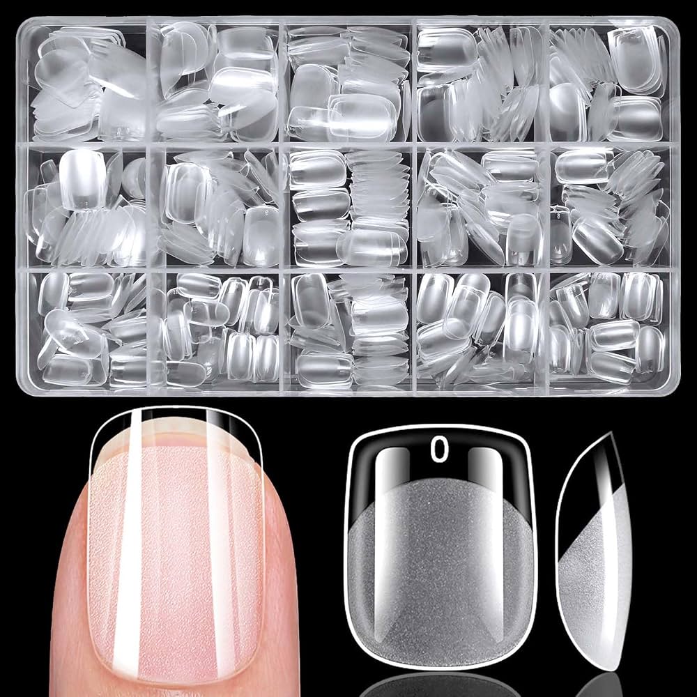 Pyramid S-Gel Clear Tip Extra short Square