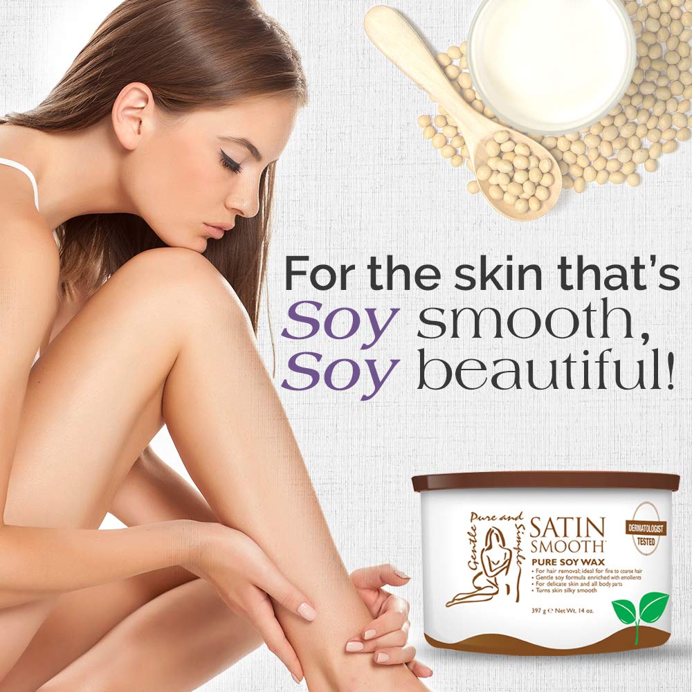 Satin Smooth Soy Wax - 14.0 oz