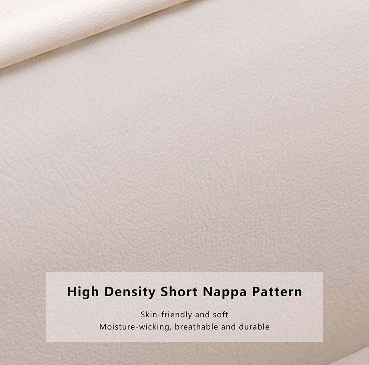 Ghế làm móng chân nhung cho khách hàng - Màu kem