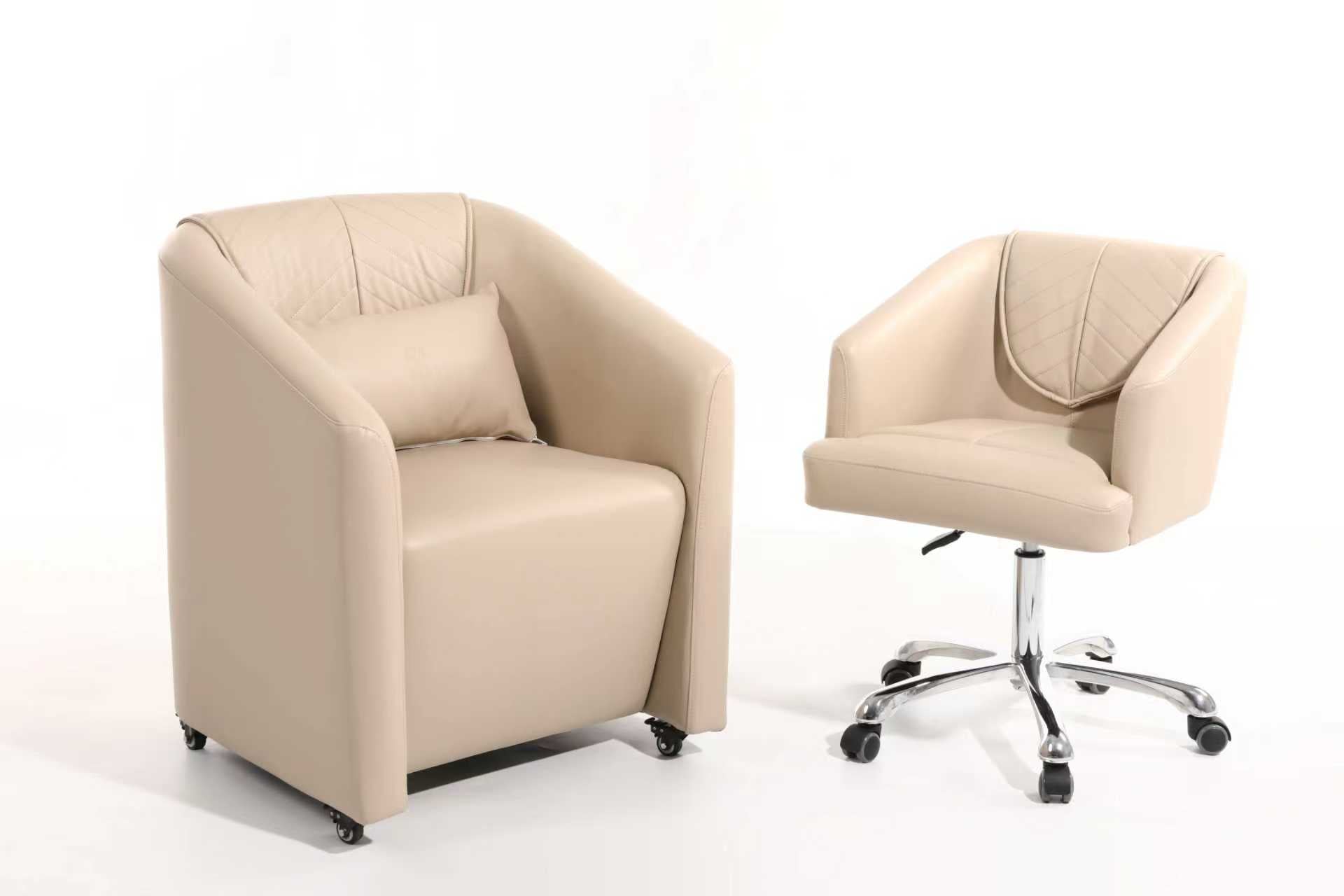 Prestige Comfort Set Customer Chair - Beige