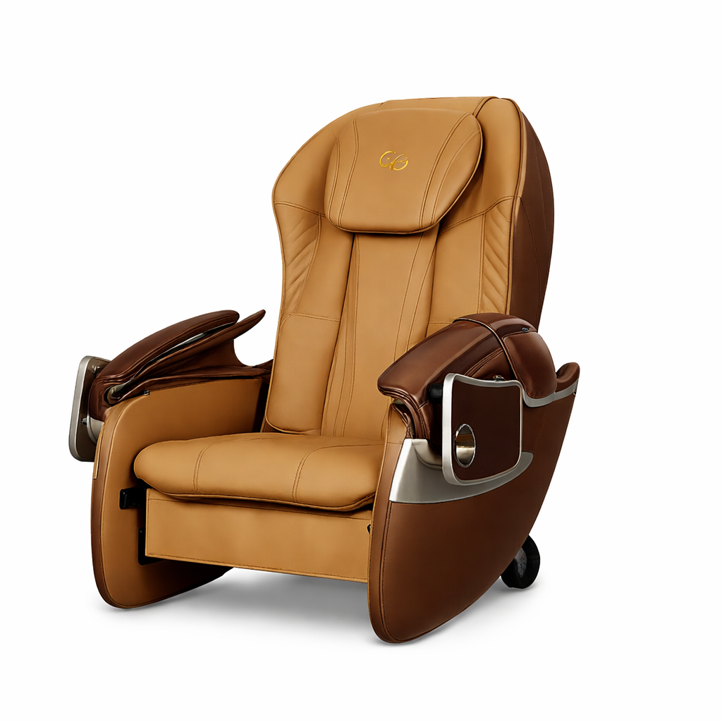 G9 Deluxe Massage Chair Top AI (cover set only, w/o chair)_Cappucinno