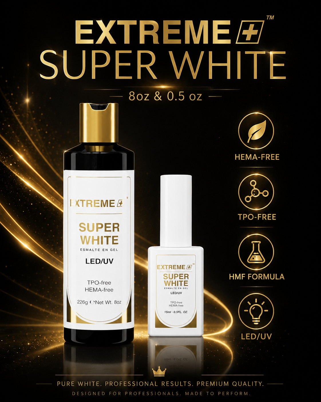 Extreme+ Super White HMF_ 8 oz (free 0.5oz )