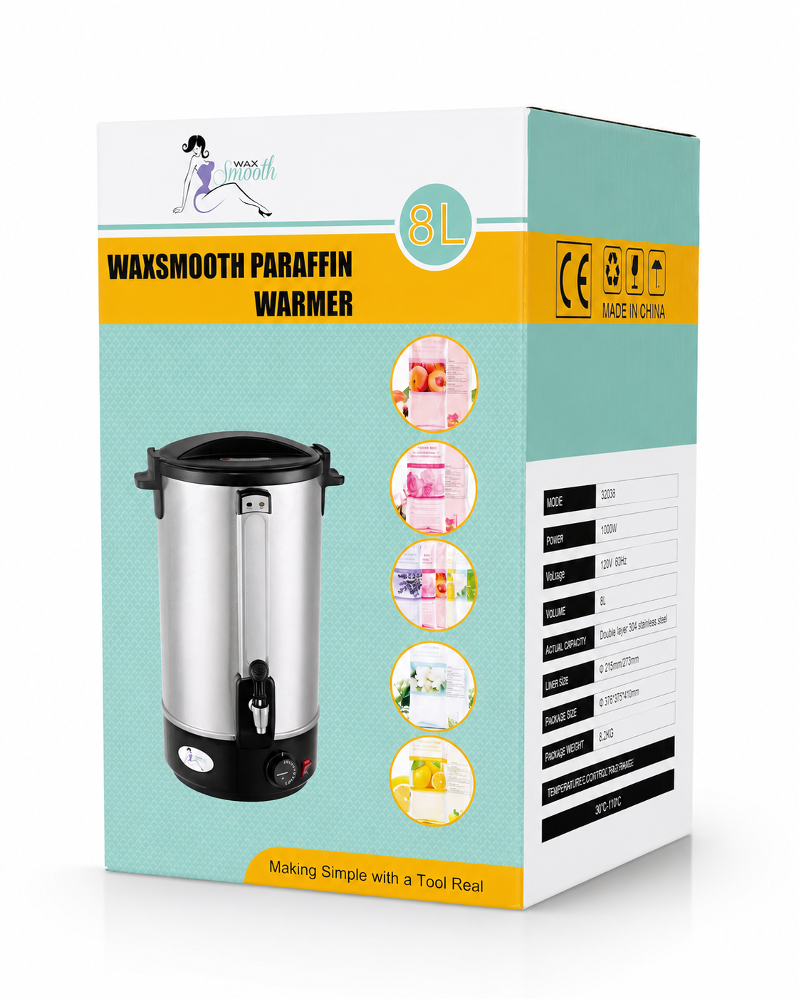 Máy Hâm Sáp Paraffin Waxsmooth 8L