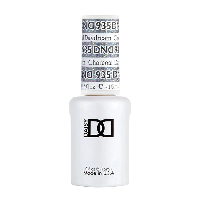 DND Platinum Gel 935 CHARCOAL DAYDREAM- Gel single