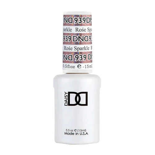 DND Platinum Gel 939 ROSA SPARKLE- Gel single