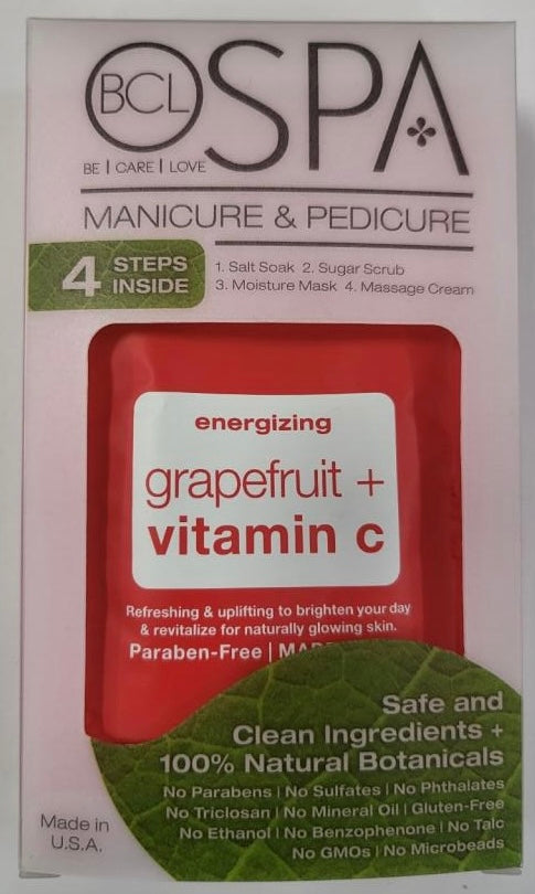 BCL Spa 4 Step Deluxe Organic - Pink Grapefruit- Case of 72