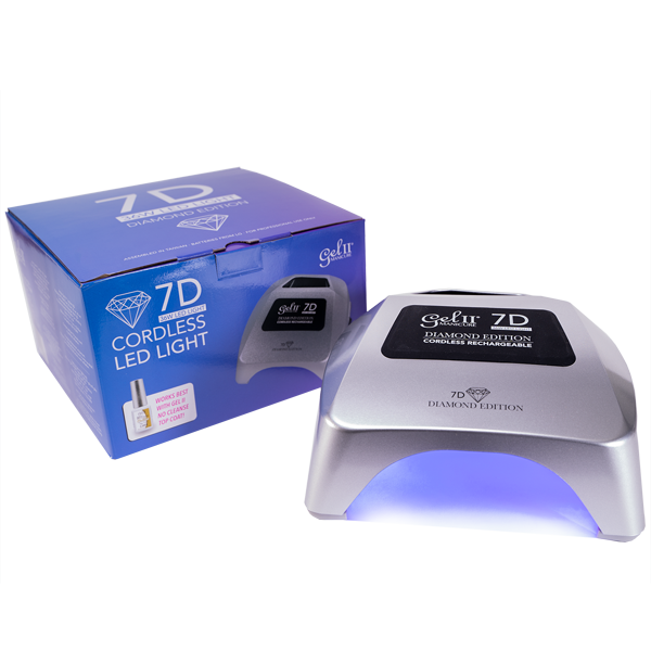 La Palm Cordless Rechargeable Nail Lamp - Gel II 7D Diamond Edition