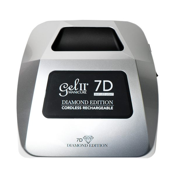 La Palm Cordless Rechargeable Nail Lamp - Gel II 7D Diamond Edition