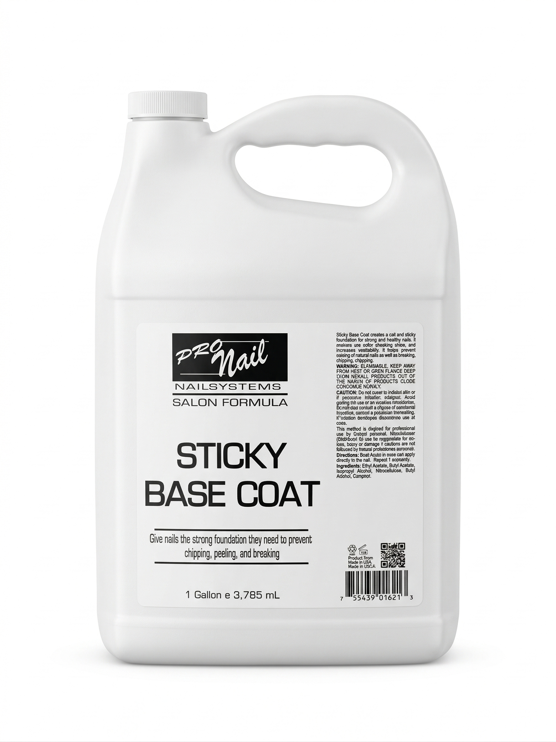 Pro Nail Sticky Green Base Coat - Gallon