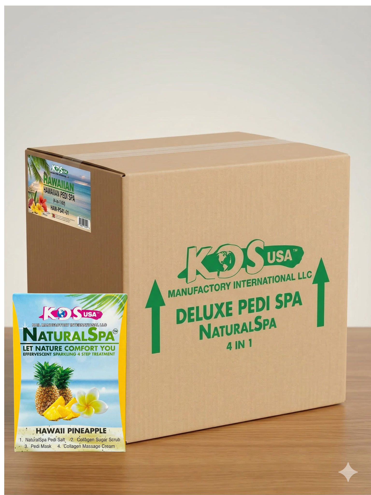 KDS 4 Steps Hawaian Pineapple - Case of 50