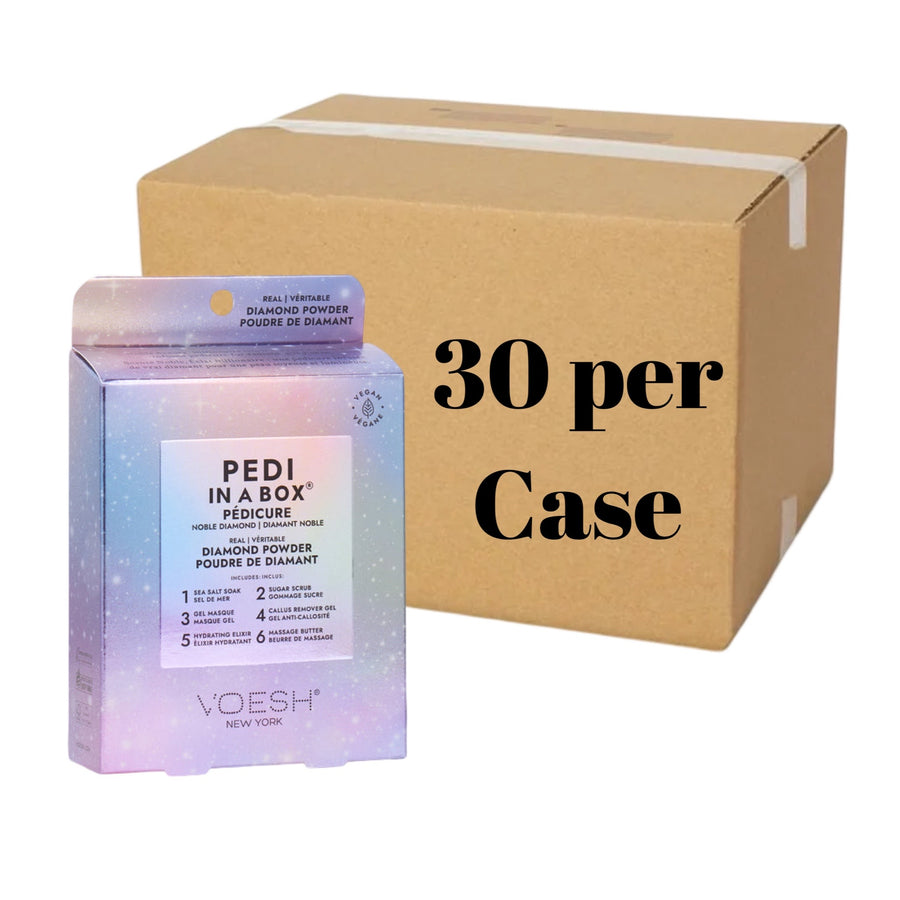 Voesh Diamond Pedi in a Box 6 Steps - Case of 30