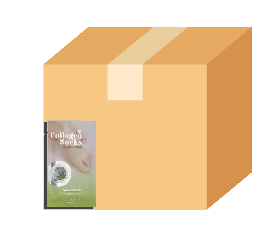 Tất Voesh Deluxe Pedicure Collagen _ Relax - Hộp 100 chiếc