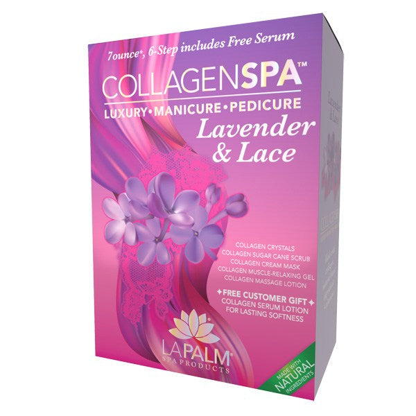 La Palm Collagen Spa 6 Step System - Lavender & Lace - Kit