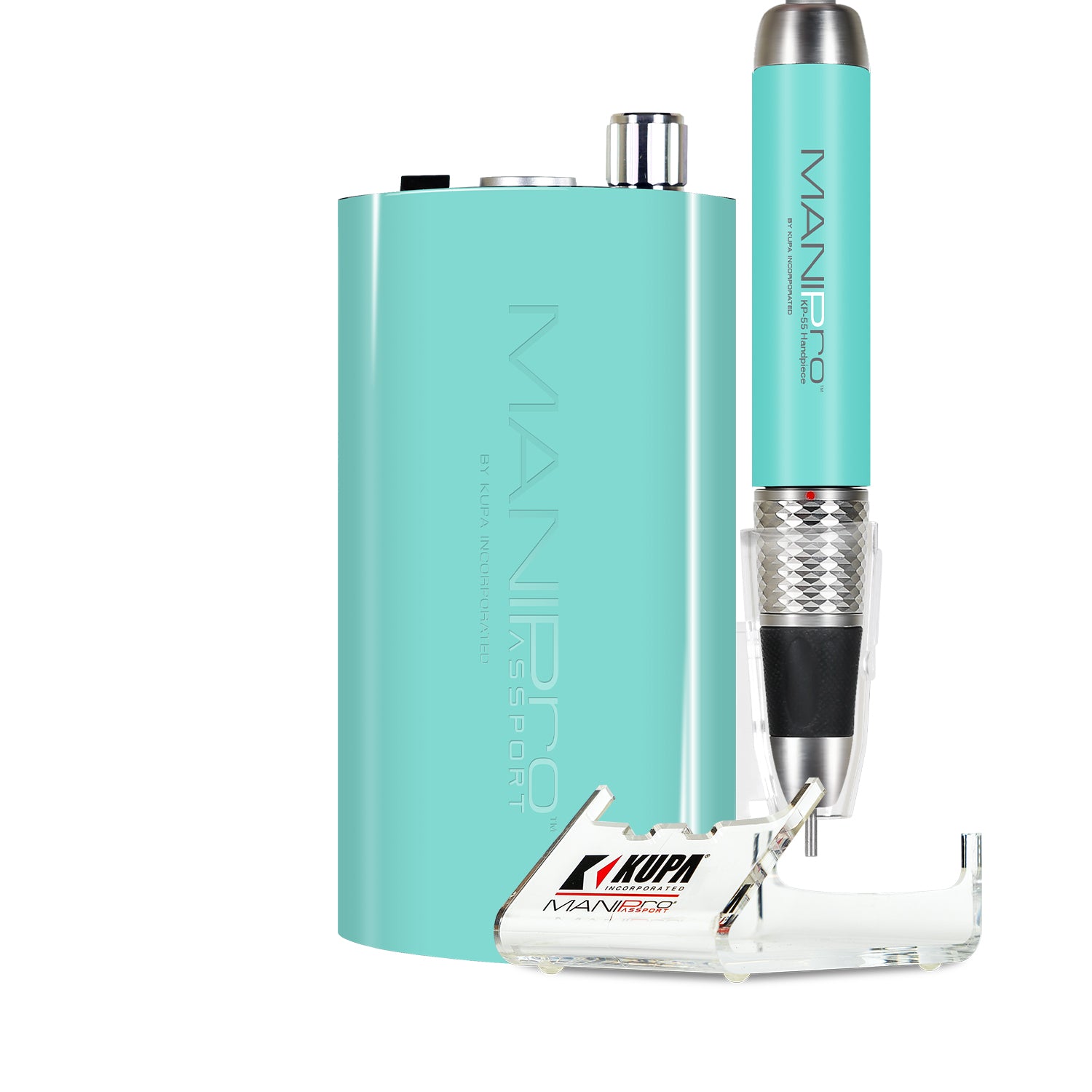 Kupa Passport Control Box (Teal) Complete set + Hand Piece