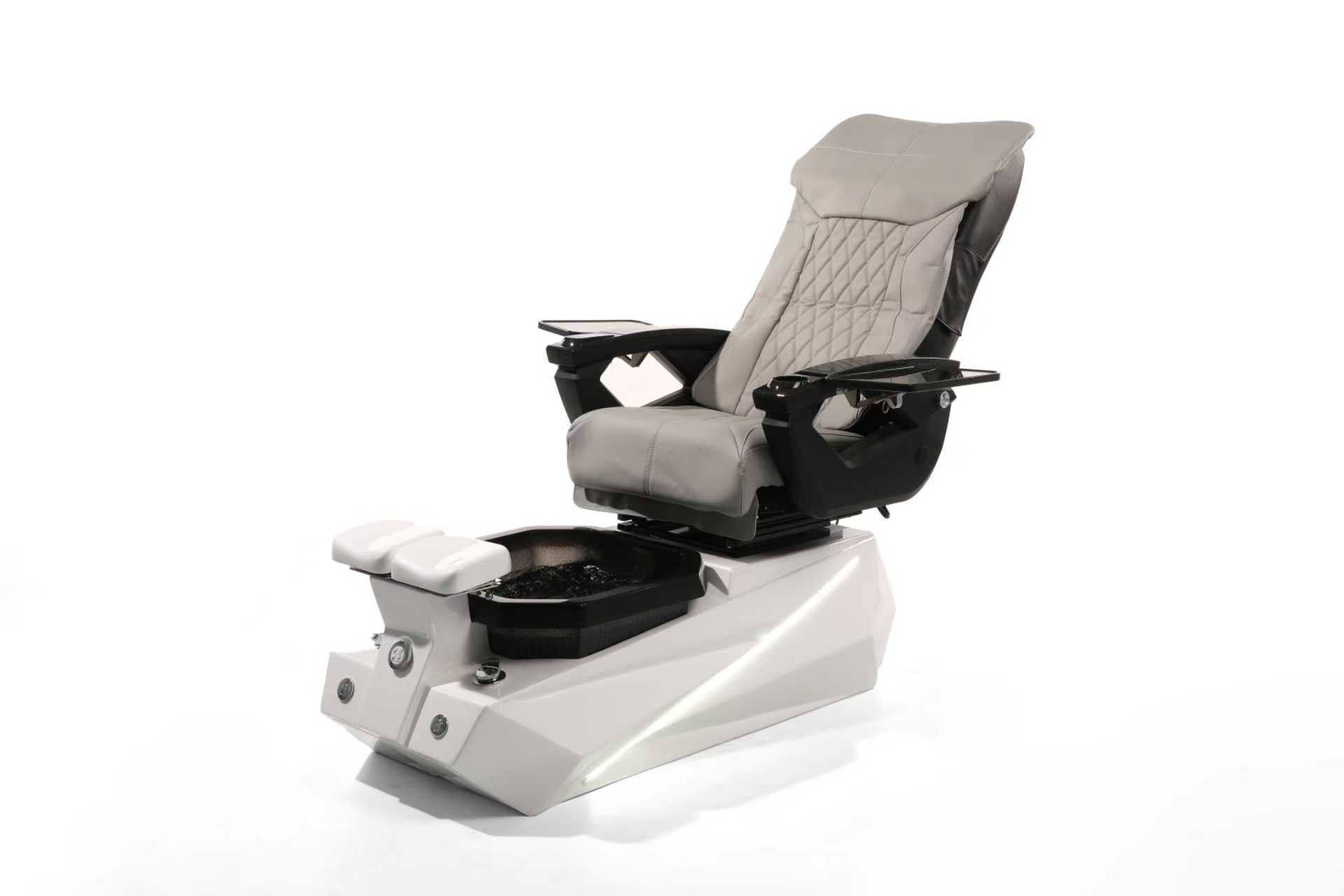 Diamond Luxe Spa Pedicure Chair - Gray