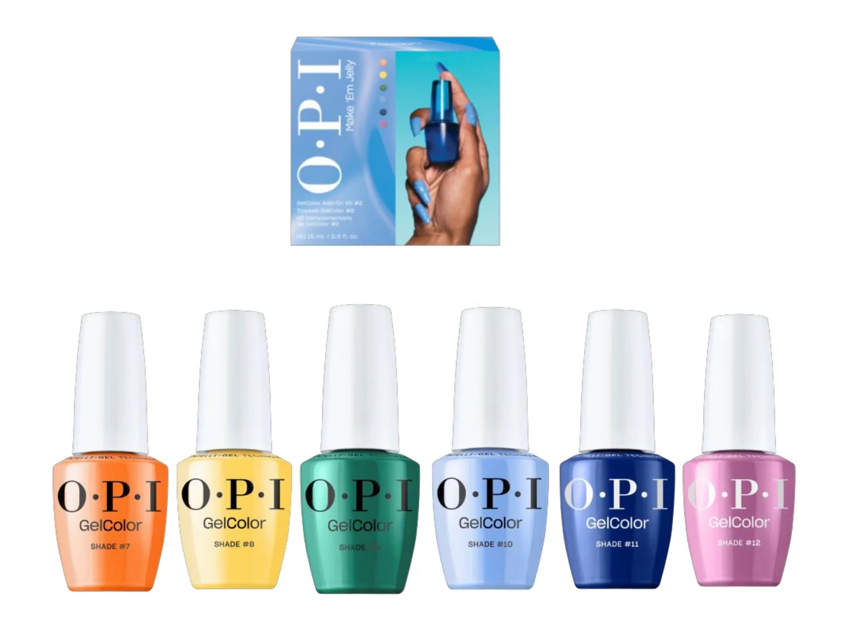 OPI GelColor Intelli-Gel Summer 2025 Collection - Kit #2