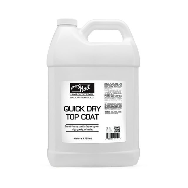 Chemco ProNail Quick Dry Top Coat - Gallon