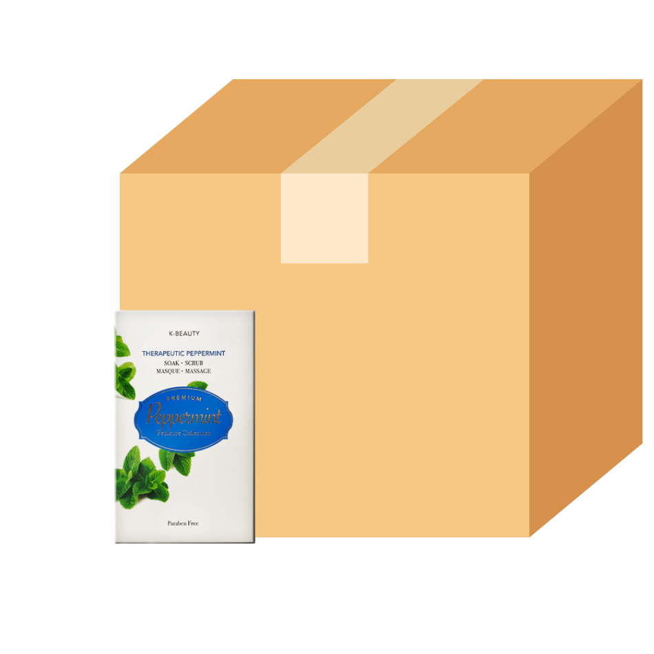 Codi K-Beauty Premium Pedicure Collection Deluxe 4 Steps - Peppermint - Case of 120