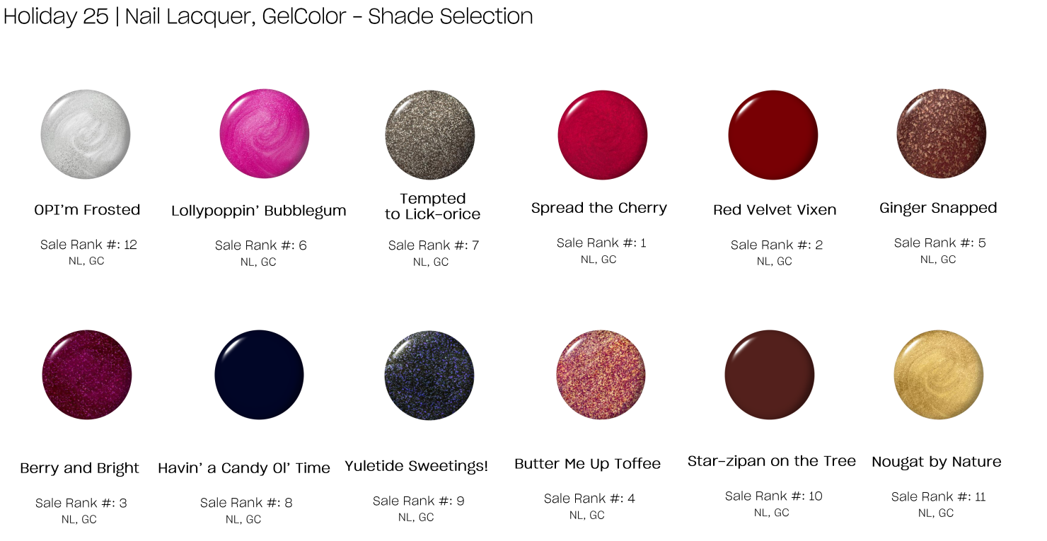 OPI GelColor Intelli-Gel Set FREE Base - Good Enough To Treat - Collection Holiday 2025 - Kit 2