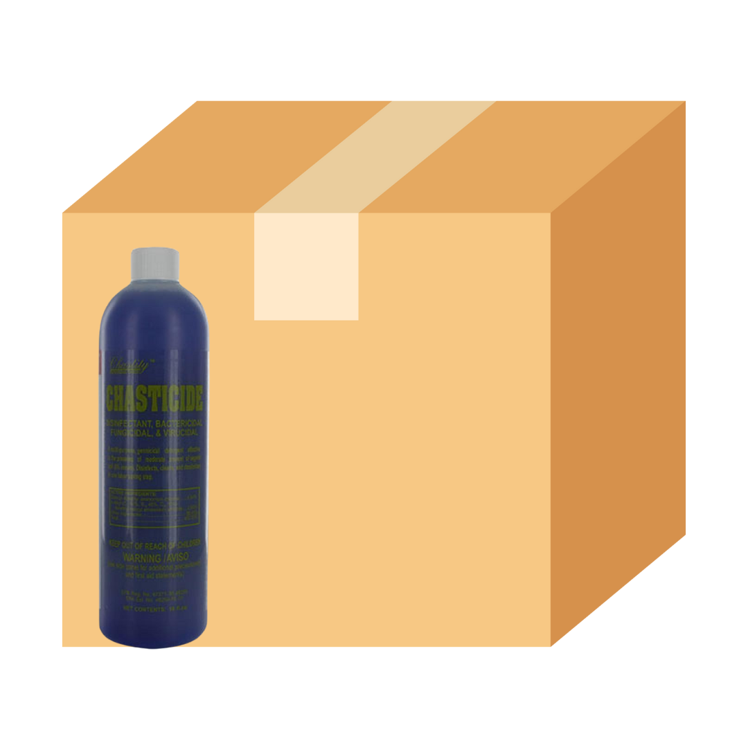Chastity-1 Chasticide Disenfectant - Case of 12