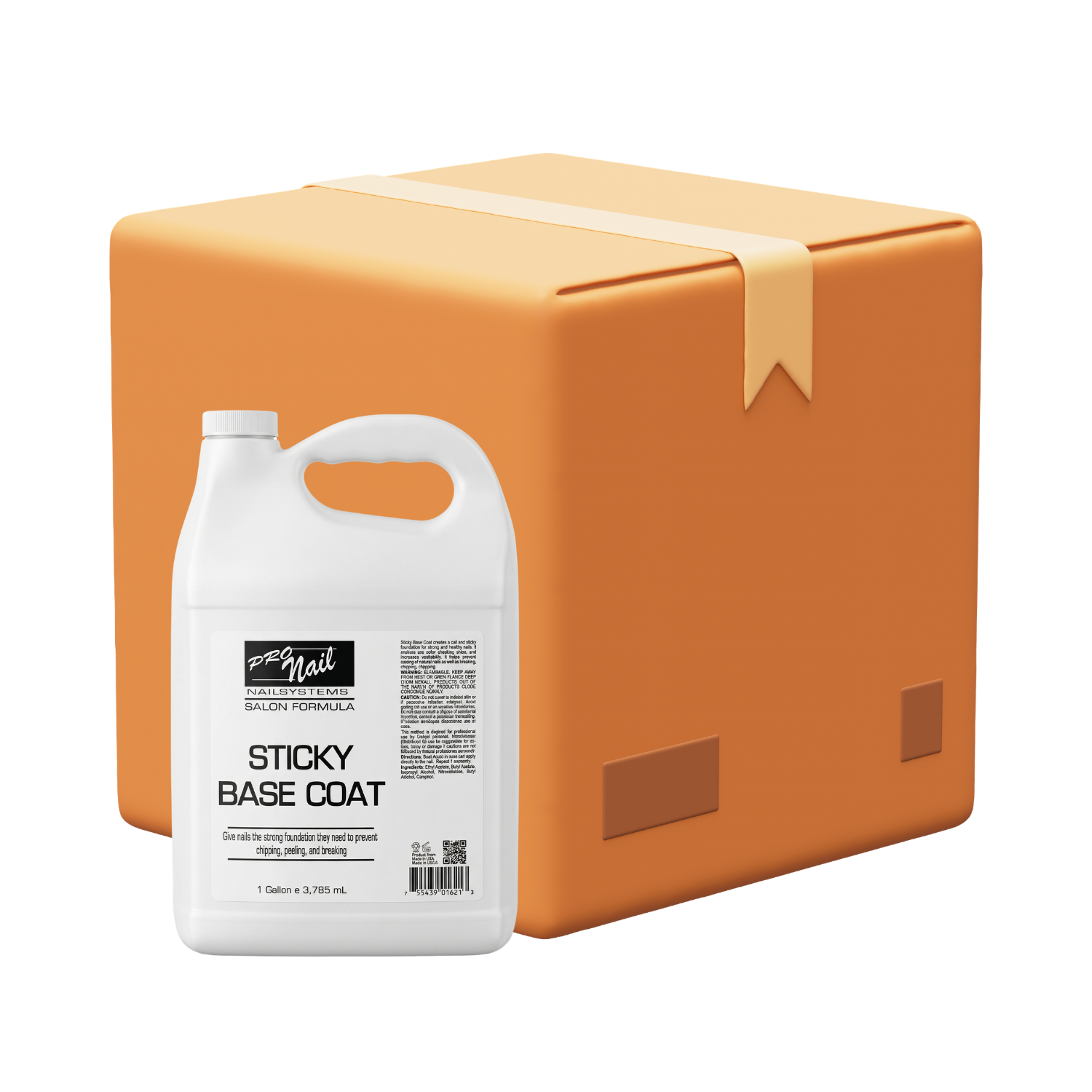 Pro Nail Sticky Green Base Coat - Case