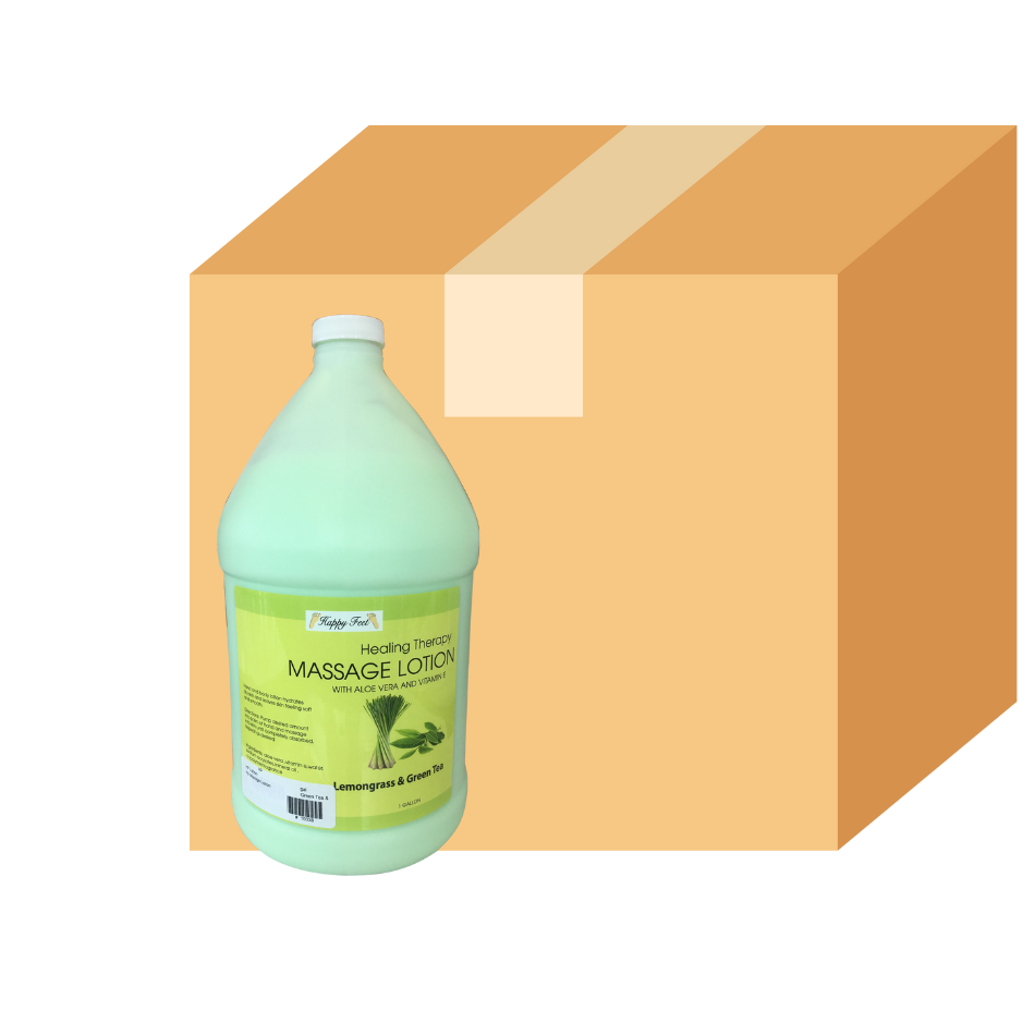 HappyFeet Lotion - Lemongrass & Green Tea - Case of 4