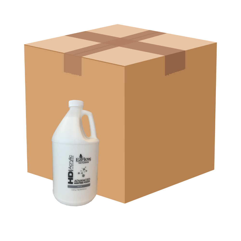 EzFlow Powder Gallon - White - Case of 4