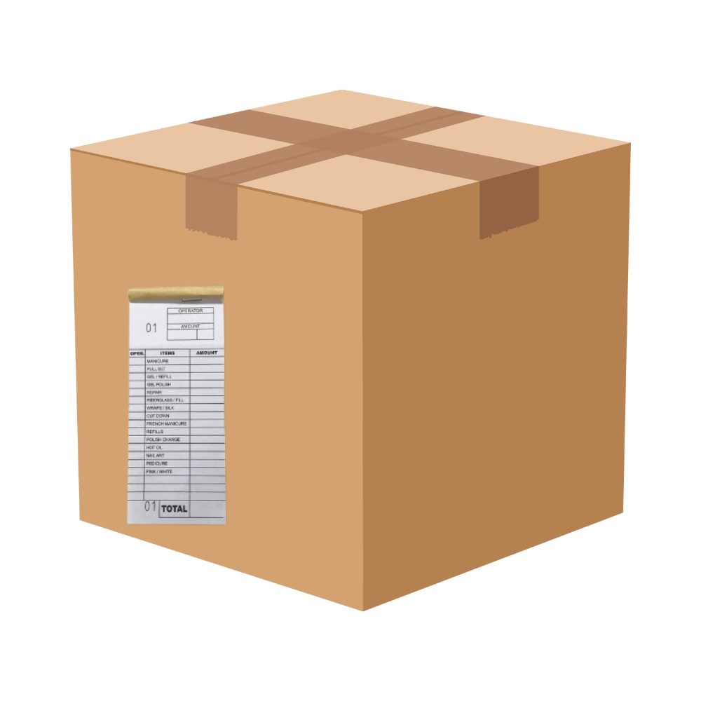 Ticket book - Case of 30/blocks