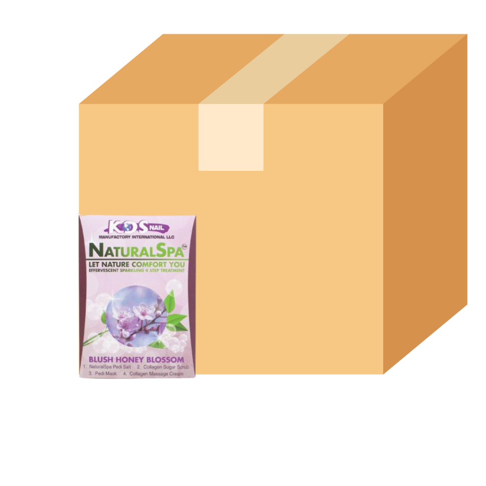 KDS Deluxe Pedicure 4 Step - Blush Honey Blossom - Case of 88