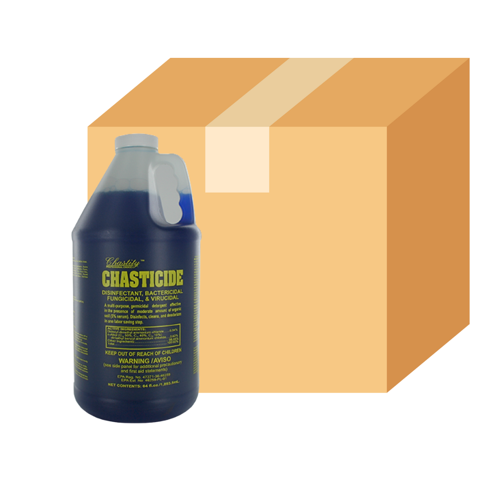 Chasticide DISINFECTANT, BACTERICIDAL FUNGICIDAL & VIRUCIDAL - Case of 6