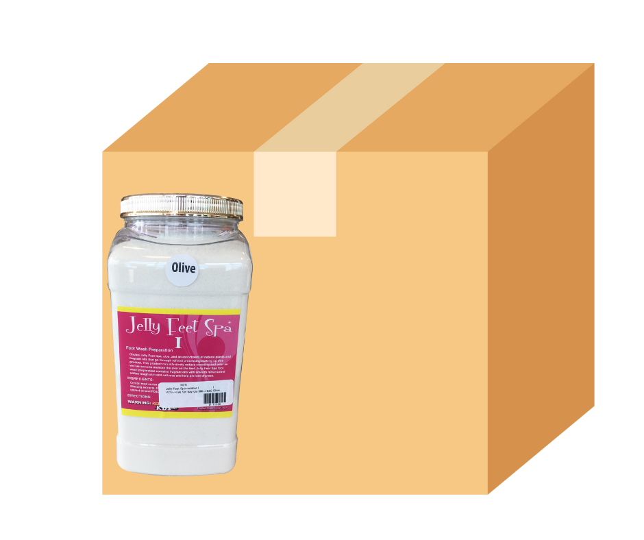 KDS Jelly Feet Spa Number I - Olive - Hộp 4