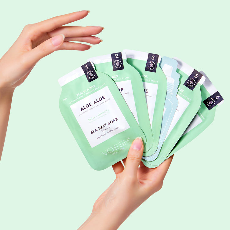 VOESH Pedi In a Box Ultimate 6 Step - Aloe - Kit