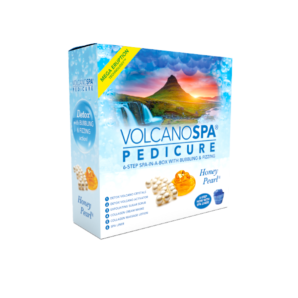 La Palm Volcano Deluxe Pedicure 5 bước - Honey Pearl - Hộp 36