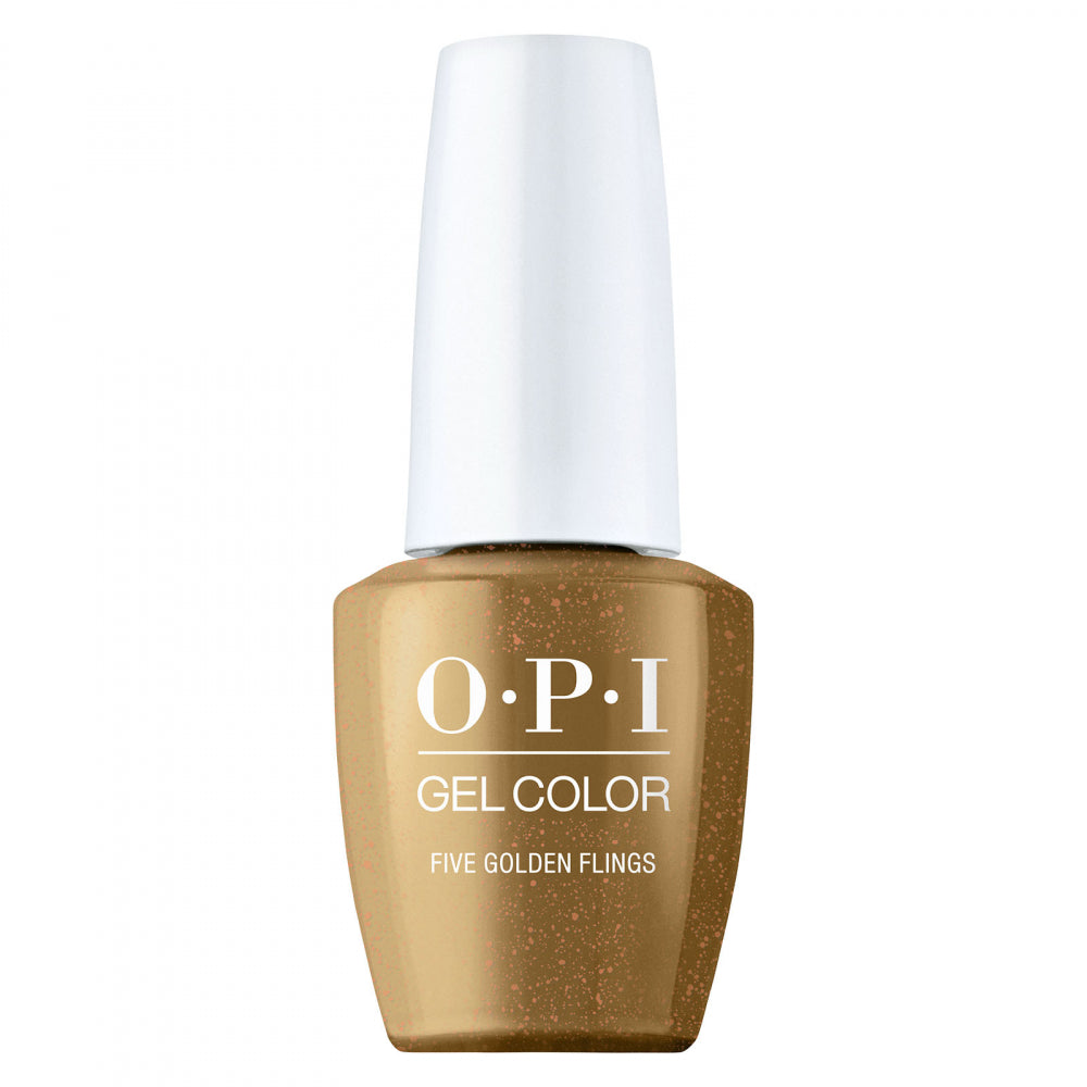 OPI Gel Holiday 2023 - HPQ02 "Five Golden Rules"