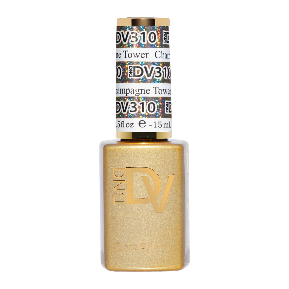DND Platinum Gel 310 CHAMPAGNE TOWER- Gel single