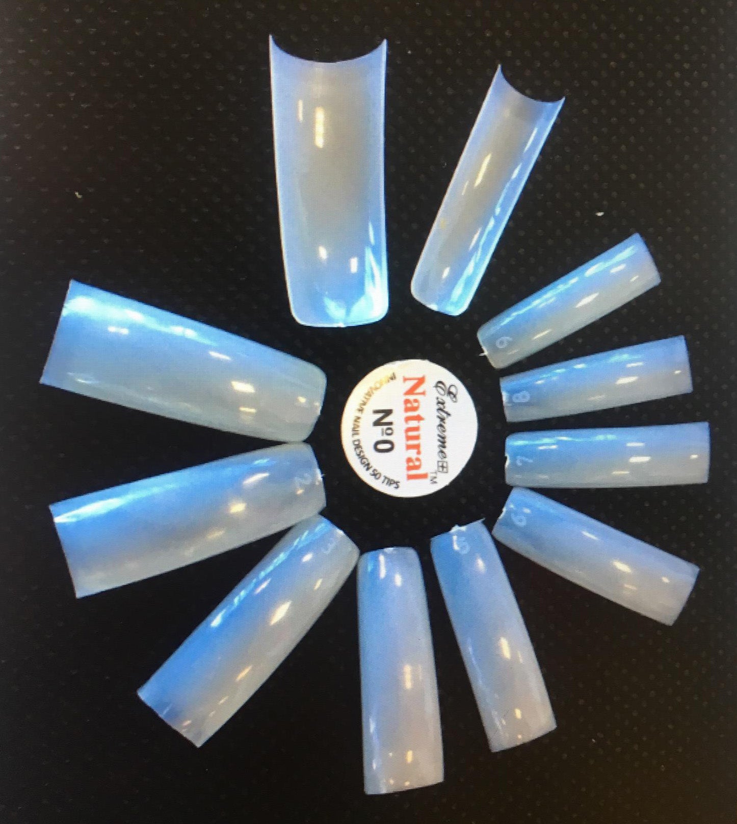 EXTREME+ Natural Tips # 4- Small Bag /50 Tips