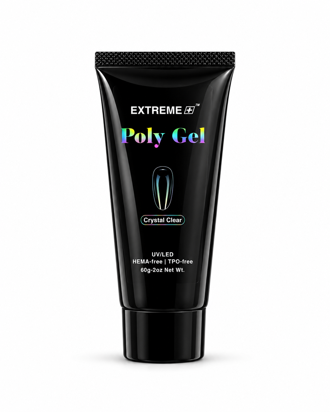Extreme+ Poly Gel - Crystal Clear - Hema Free - TPO FREE - 2oz (Available July 2026)