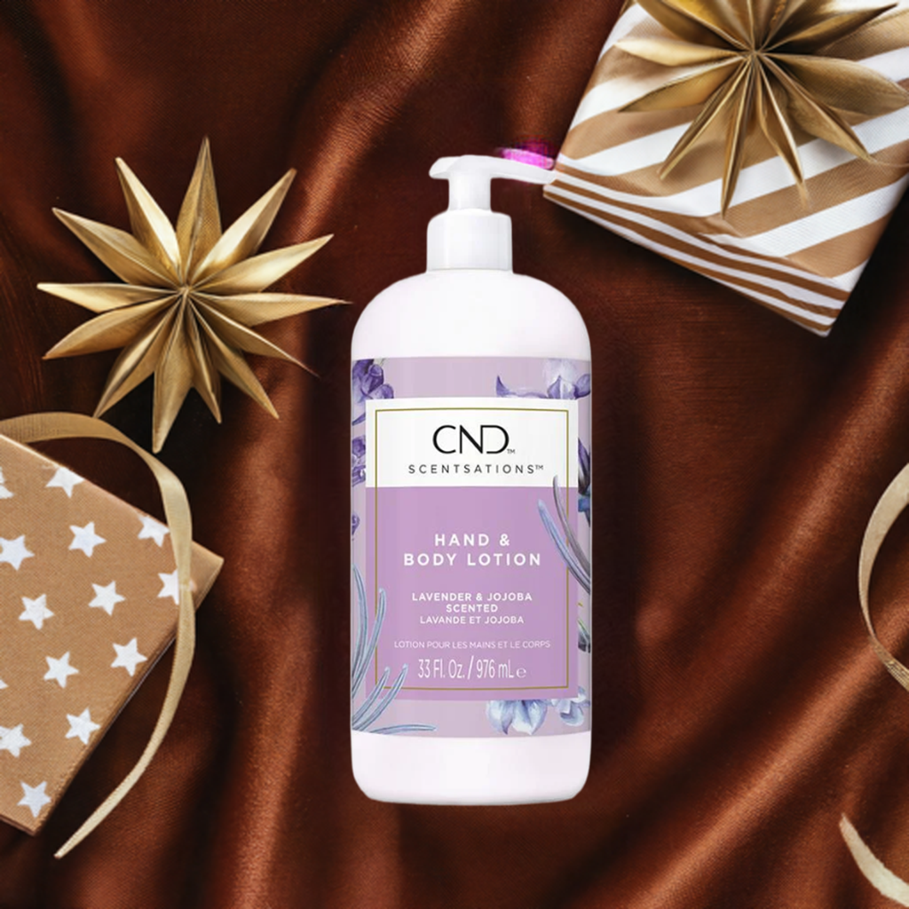 CND Hand & Body Lotion - Lavender & Jojob - 33 oz